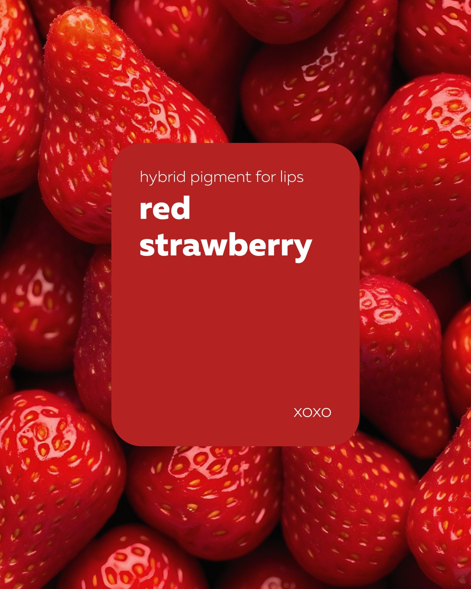 BROVI ტუჩის პიგმენტი red strawberry